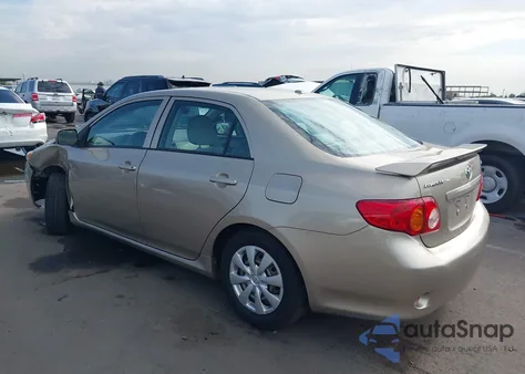 2009 Toyota Corolla Le z USA, uszkodzony, nr VIN 1NXBU40E69Z025325